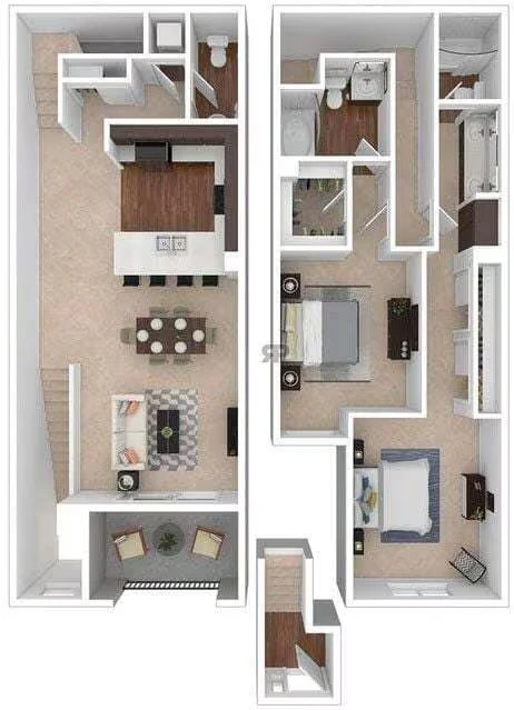 Unit 14-104 14-104 floor plan